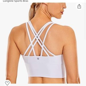CRZ YOGA Strappy Longline Sports Bra